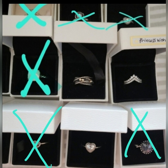 Pandora Retired Rings Collection for sale ✨️Sizes from 48-58 Very few left! - Picture 2 of 12